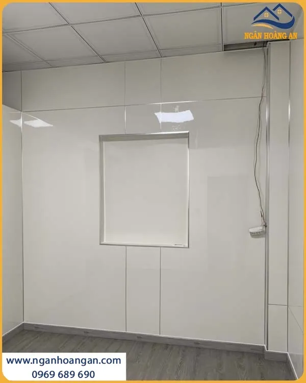 Tấm Nhựa PVC Trắng Trơn Kosmos Có Khả Năng Cách Âm, Cách Nhiệt Tốt